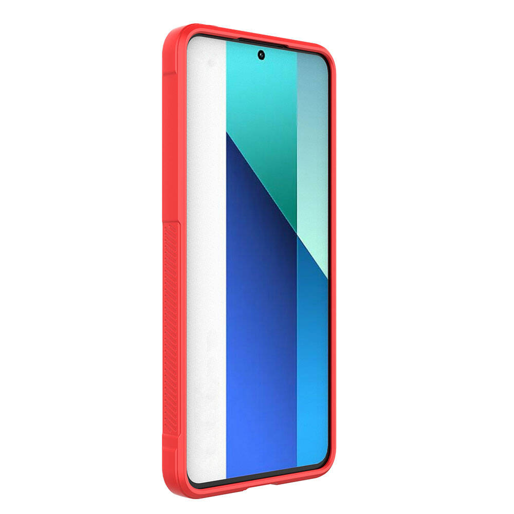 Xiaomi Redmi Note 13 4G Kılıf Esnek TPU Oyuklu Arka Yüzey Tasarımlı Zore Etnik Silikon Kapak Siyah