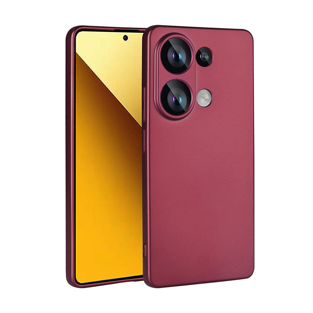 Xiaomi Redmi Note 13 4G Kılıf Zore Premier Silikon Kapak Gold