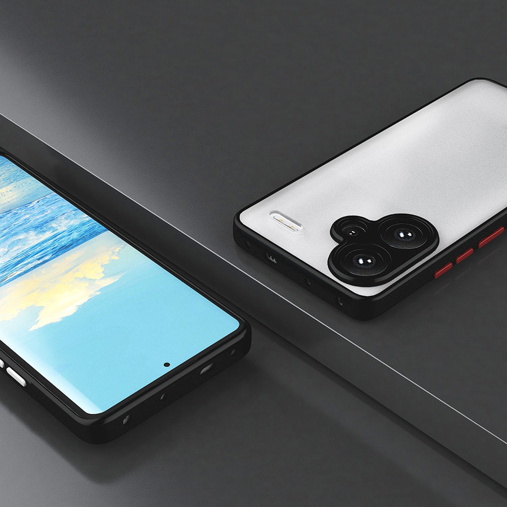 Xiaomi Redmi Note 13 5G Kılıf Zore Hux Kapak Lacivert