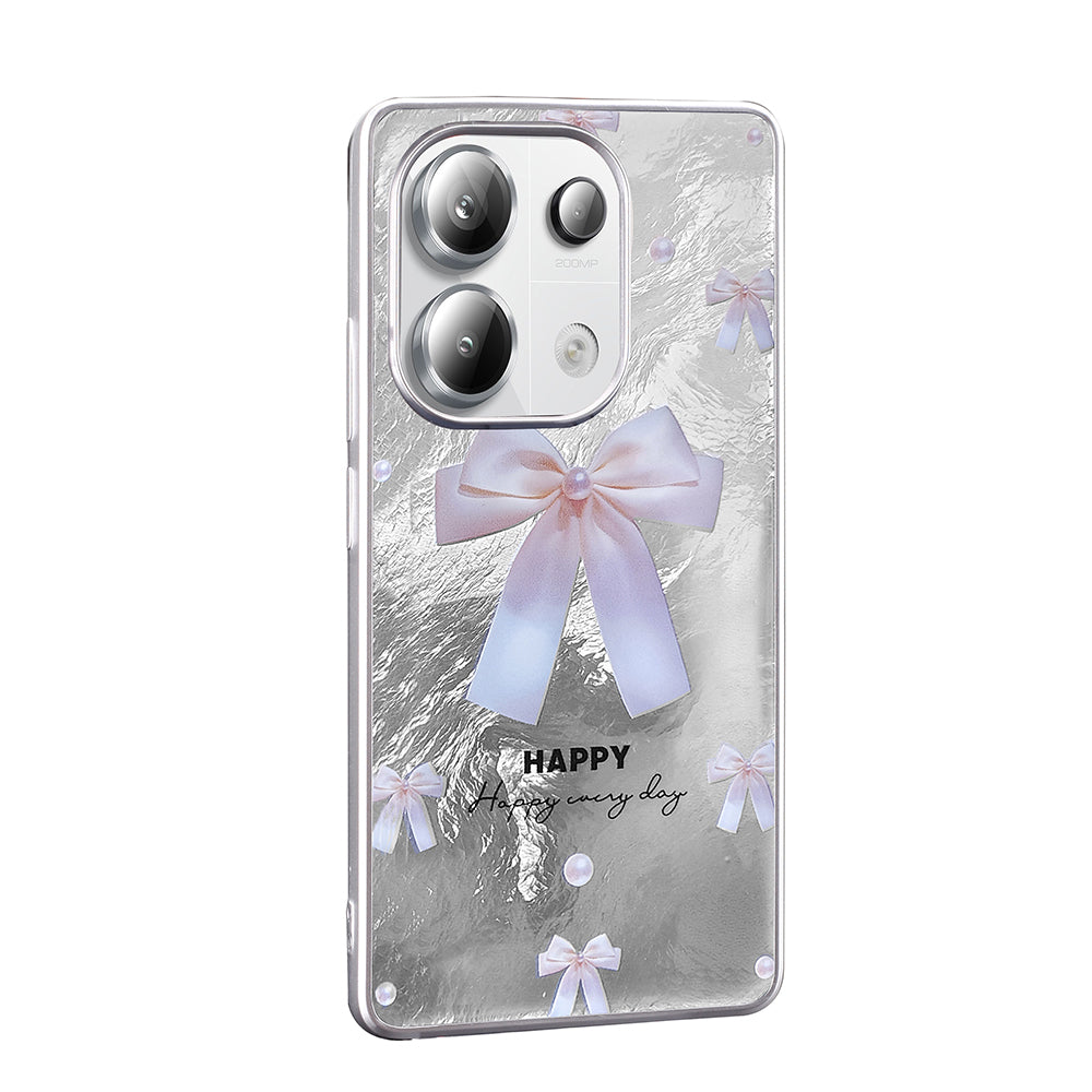 Xiaomi Redmi Note 13 Pro 4G Kılıf Desenli Zore Mep Kapak Küçük Fiyonk