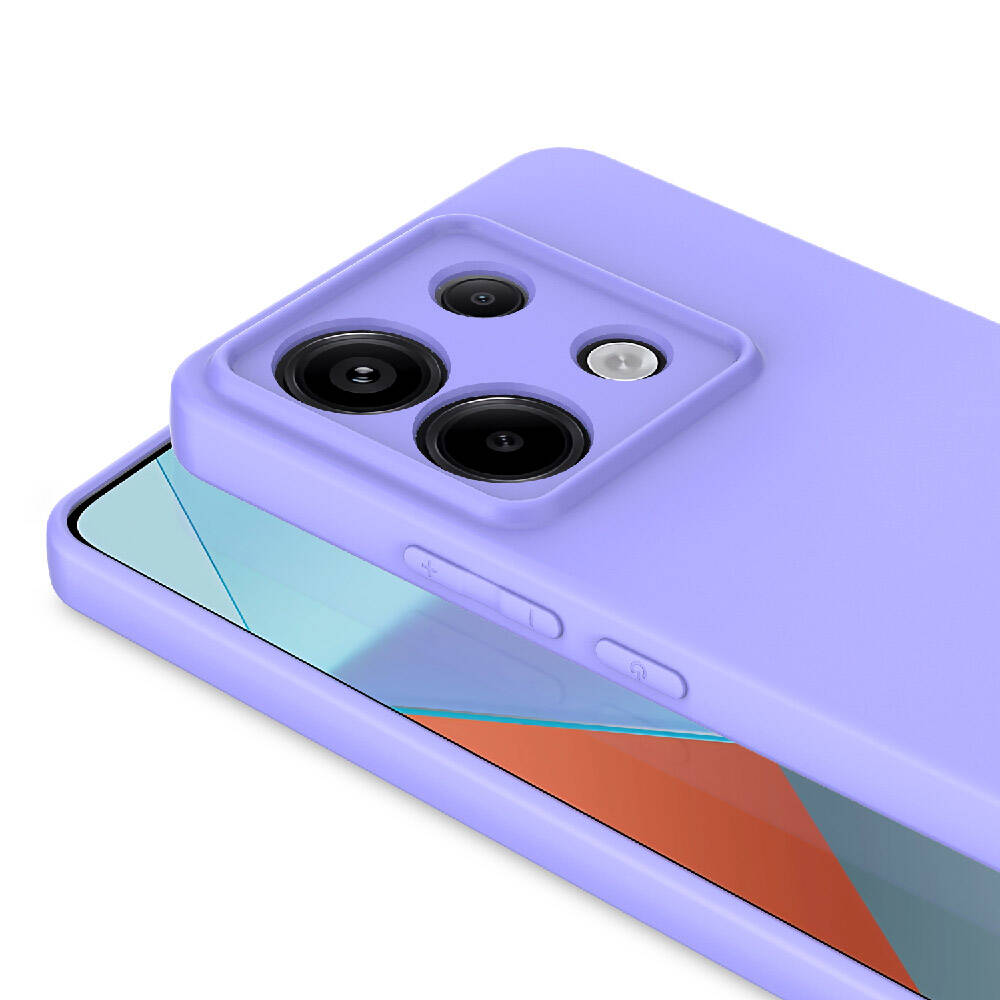 Xiaomi Redmi Note 13 Pro 5G Kılıf Zore Mara Lansman Kapak Lila