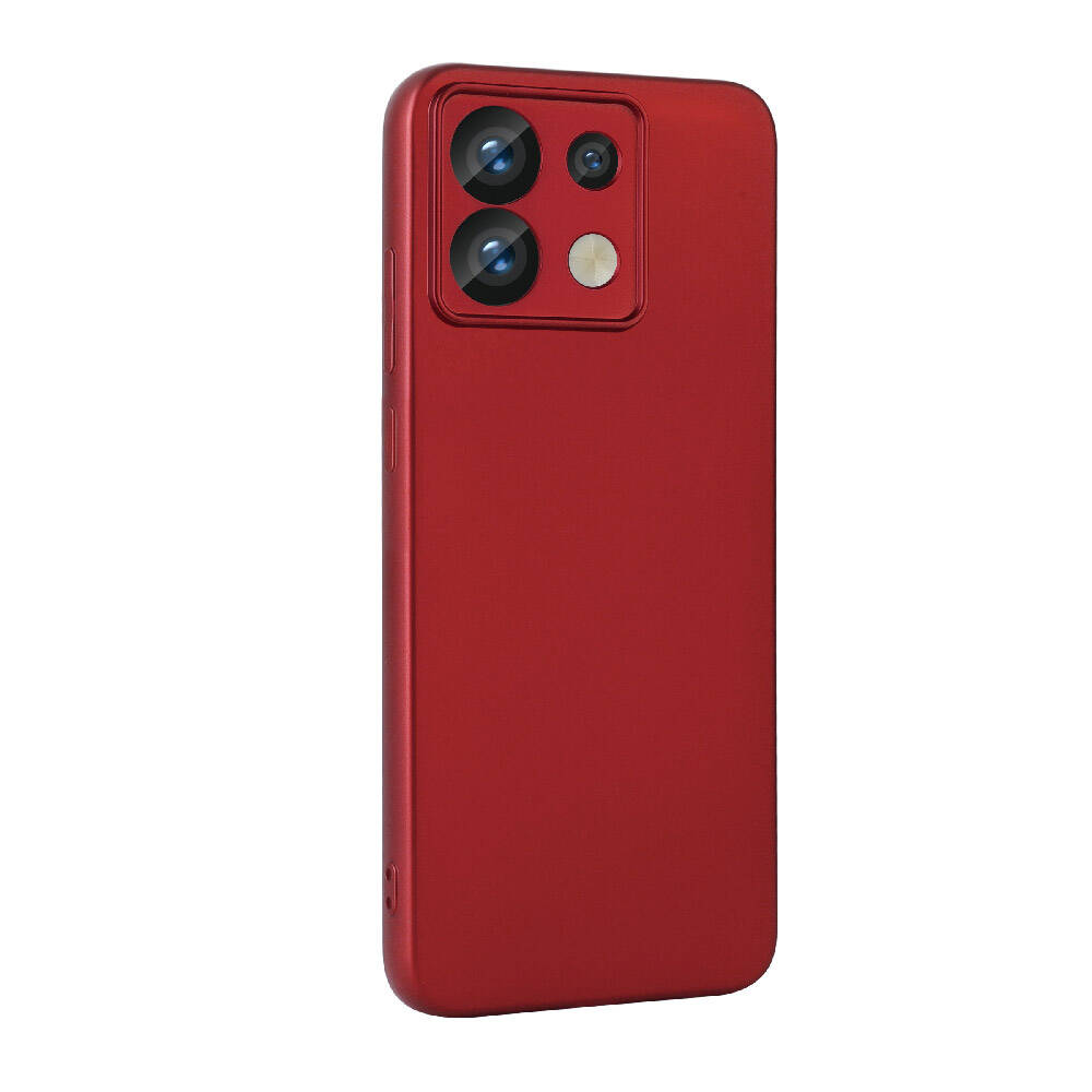 Xiaomi Redmi Note 13 Pro 5G Kılıf Zore Premier Silikon Kapak Mürdüm