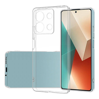Xiaomi Redmi Note 13 Pro 5G Kılıf Zore Süper Silikon Kapak Renksiz