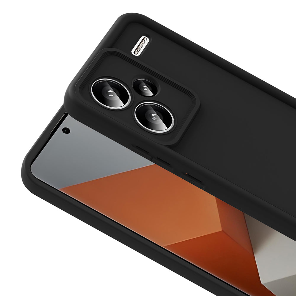 Xiaomi Redmi Note 13 Pro Plus Kılıf Kamera Korumalı Zore Ananas Kapak Mürdüm