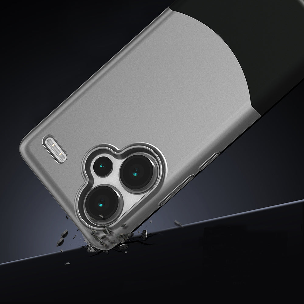 Xiaomi Redmi Note 13 Pro Plus 5G Kılıf Mıknatıslı Zore Duble Kapak Lacivert