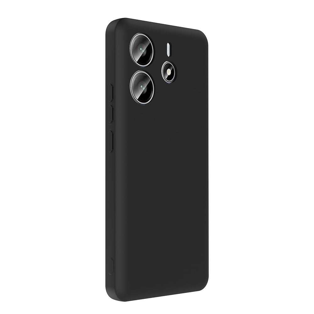 Xiaomi Redmi Note 14 4G Kılıf Kamera Korumalı Kartlık Hazneli Zore Vitra Kapak Kahverengi