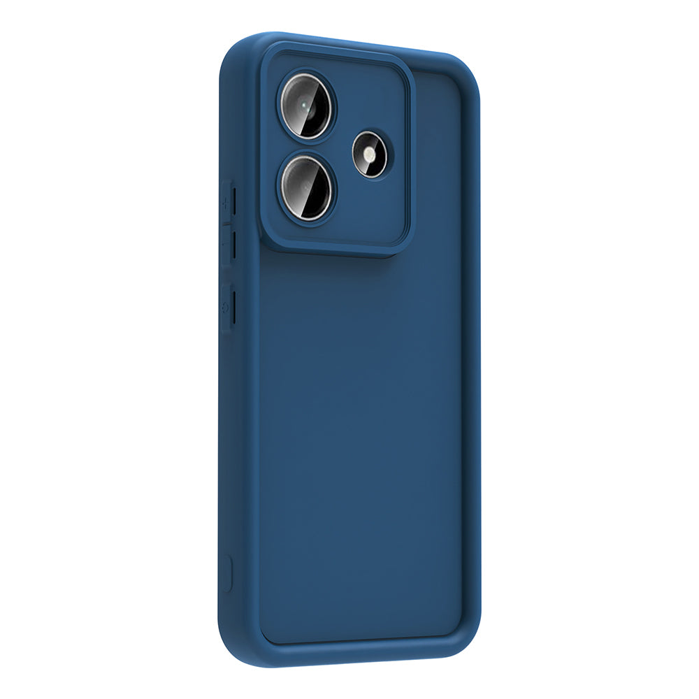 Xiaomi Redmi Note 14 4G Kılıf Kamera Korumalı Zore Ananas Kapak Mürdüm