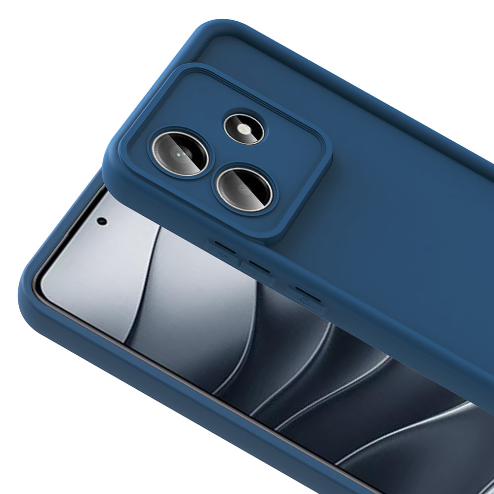 Xiaomi Redmi Note 14 4G Kılıf Kamera Korumalı Zore Ananas Kapak Mürdüm