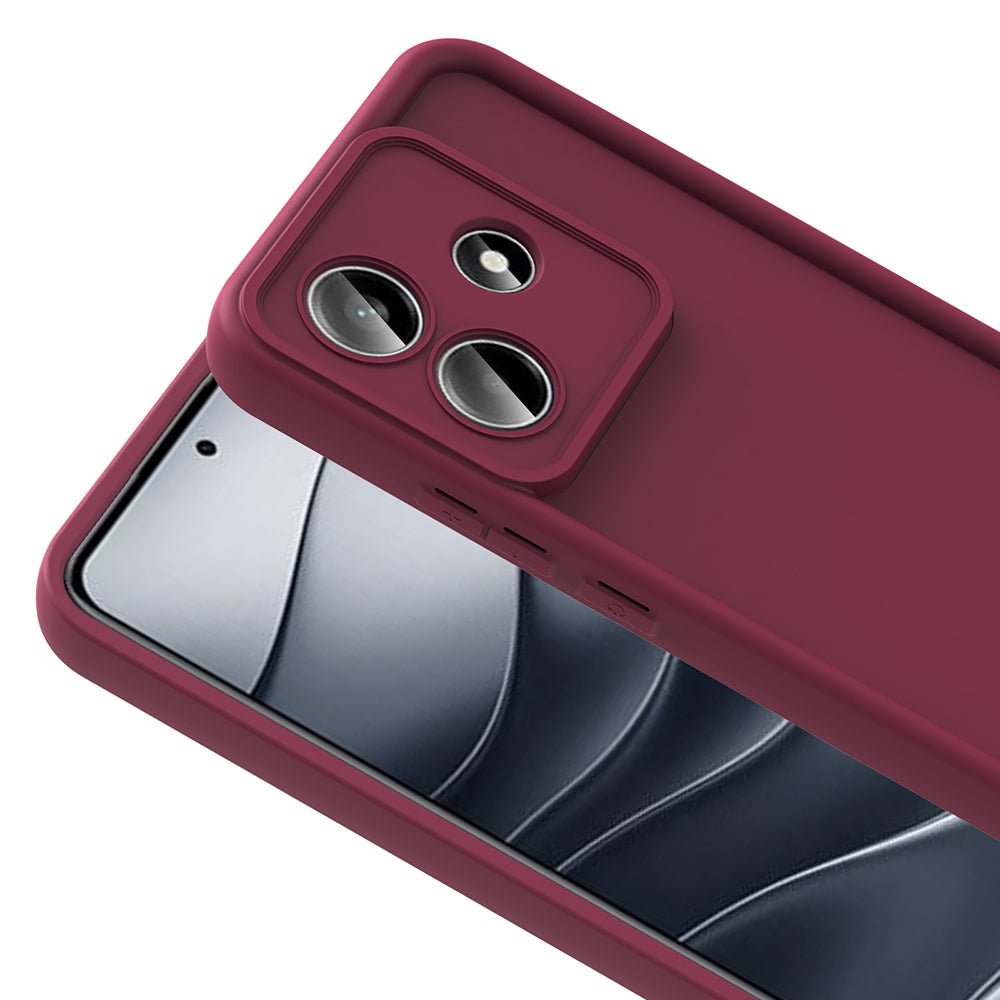 Xiaomi Redmi Note 14 4G Kılıf Kamera Korumalı Zore Ananas Kapak Siyah