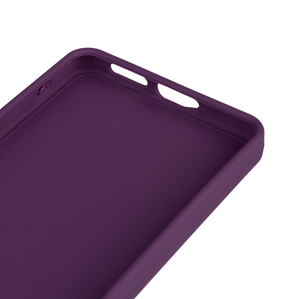 Xiaomi Redmi Note 14 4G Kılıf Zore Biye Silikon Kırmızı