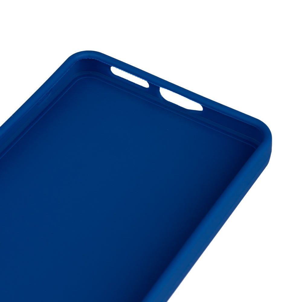 Xiaomi Redmi Note 14 4G Kılıf Zore Biye Silikon Mavi