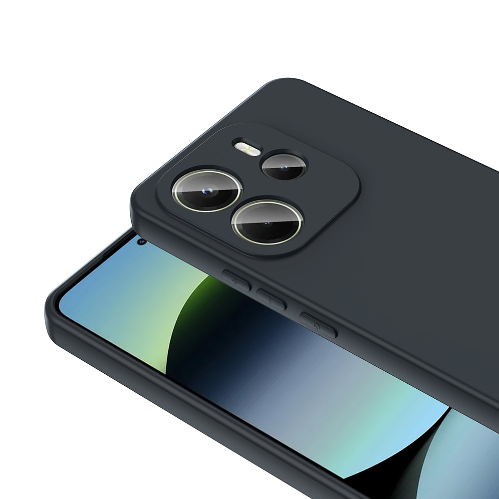 Xiaomi Redmi Note 14 4G Kılıf Zore Mara Lansman Kapak Siyah