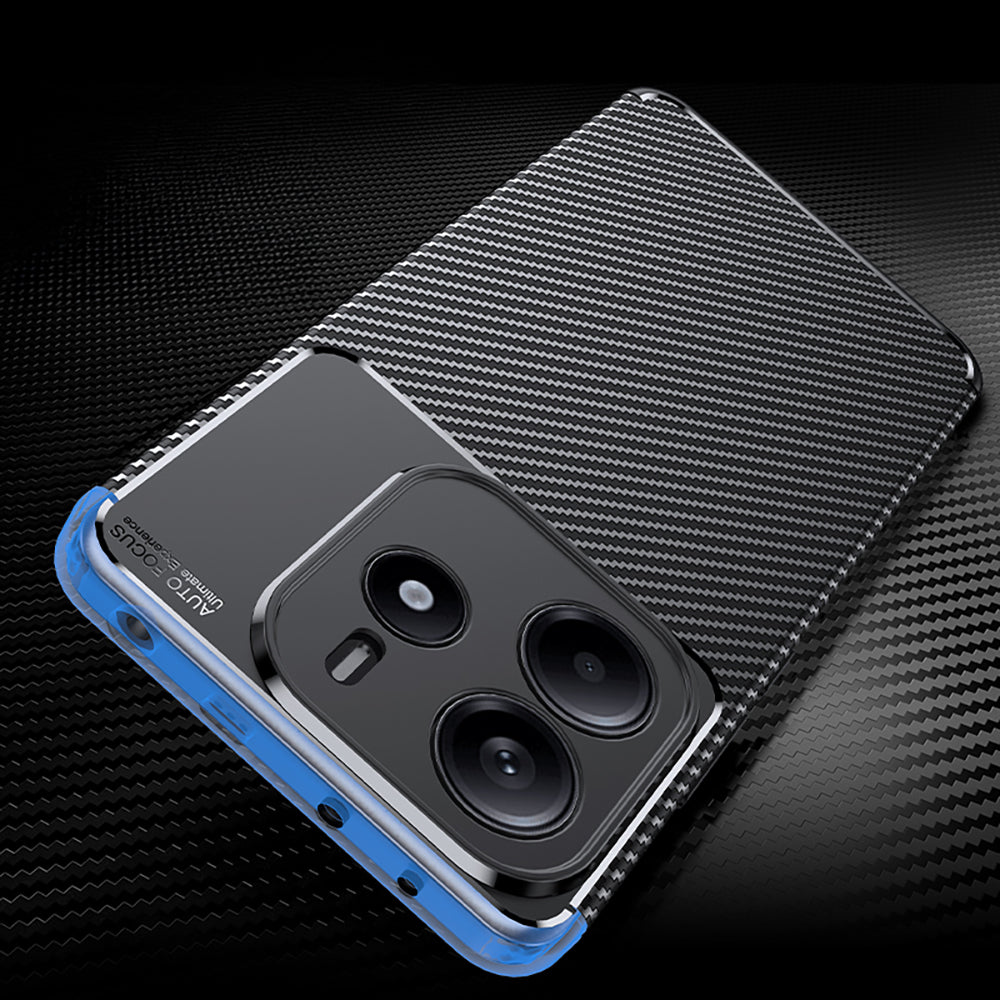 Xiaomi Redmi Note 14 4G Kılıf Zore Negro Silikon Kapak Siyah