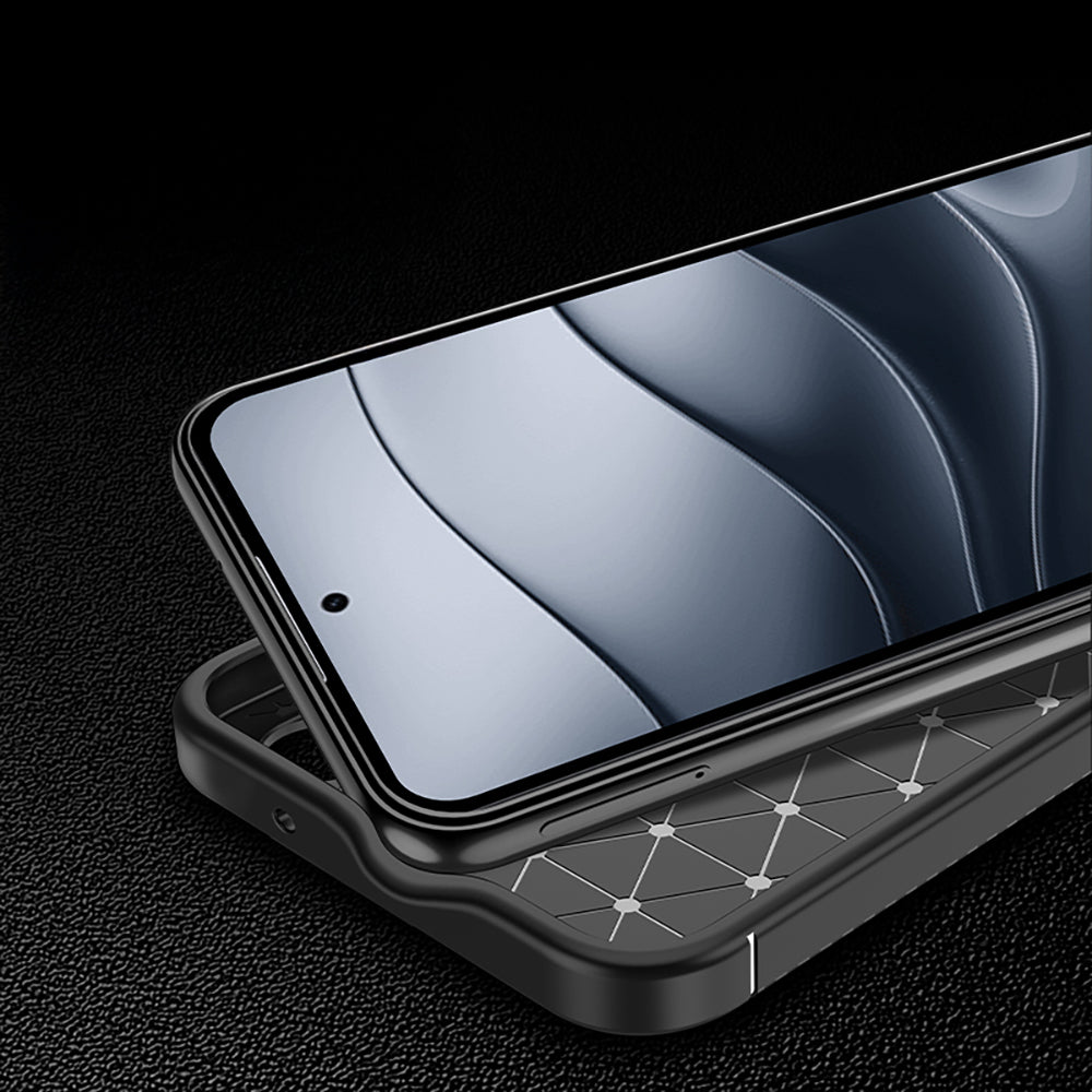 Xiaomi Redmi Note 14 4G Kılıf Zore Negro Silikon Kapak Siyah