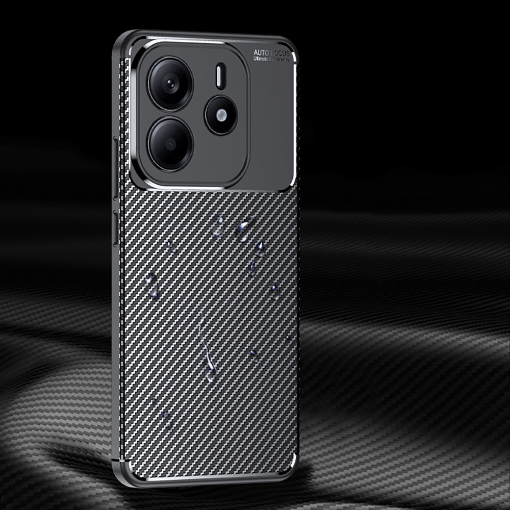 Xiaomi Redmi Note 14 4G Kılıf Zore Negro Silikon Kapak Siyah