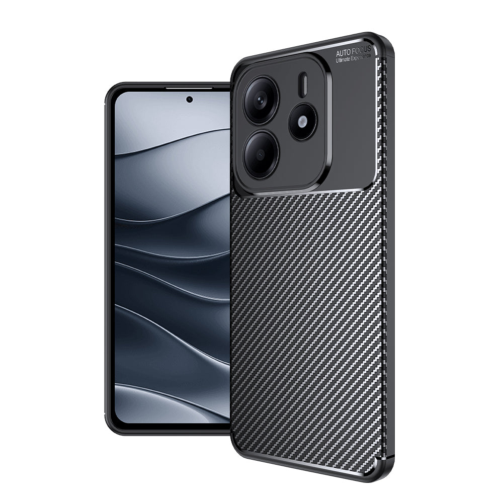 Xiaomi Redmi Note 14 4G Kılıf Zore Negro Silikon Kapak Siyah
