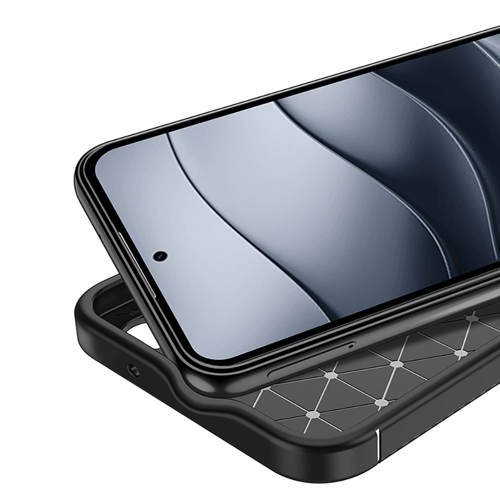 Xiaomi Redmi Note 14 4G Kılıf Zore Negro Silikon Kapak Siyah