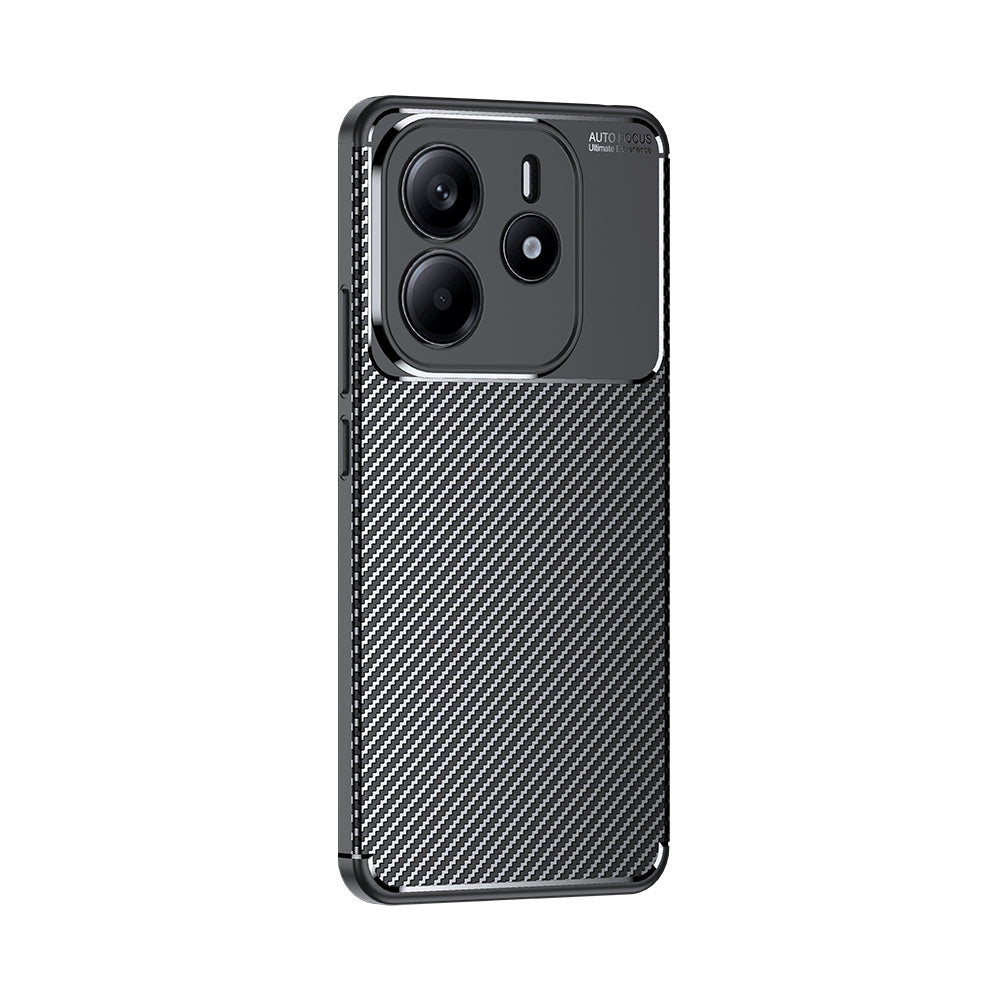 Xiaomi Redmi Note 14 4G Kılıf Zore Negro Silikon Kapak Siyah