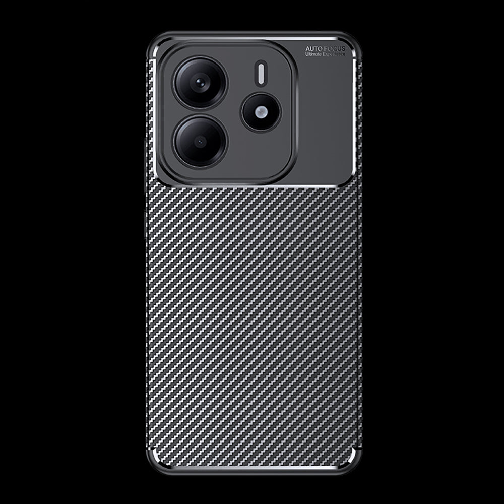 Xiaomi Redmi Note 14 4G Kılıf Zore Negro Silikon Kapak Siyah