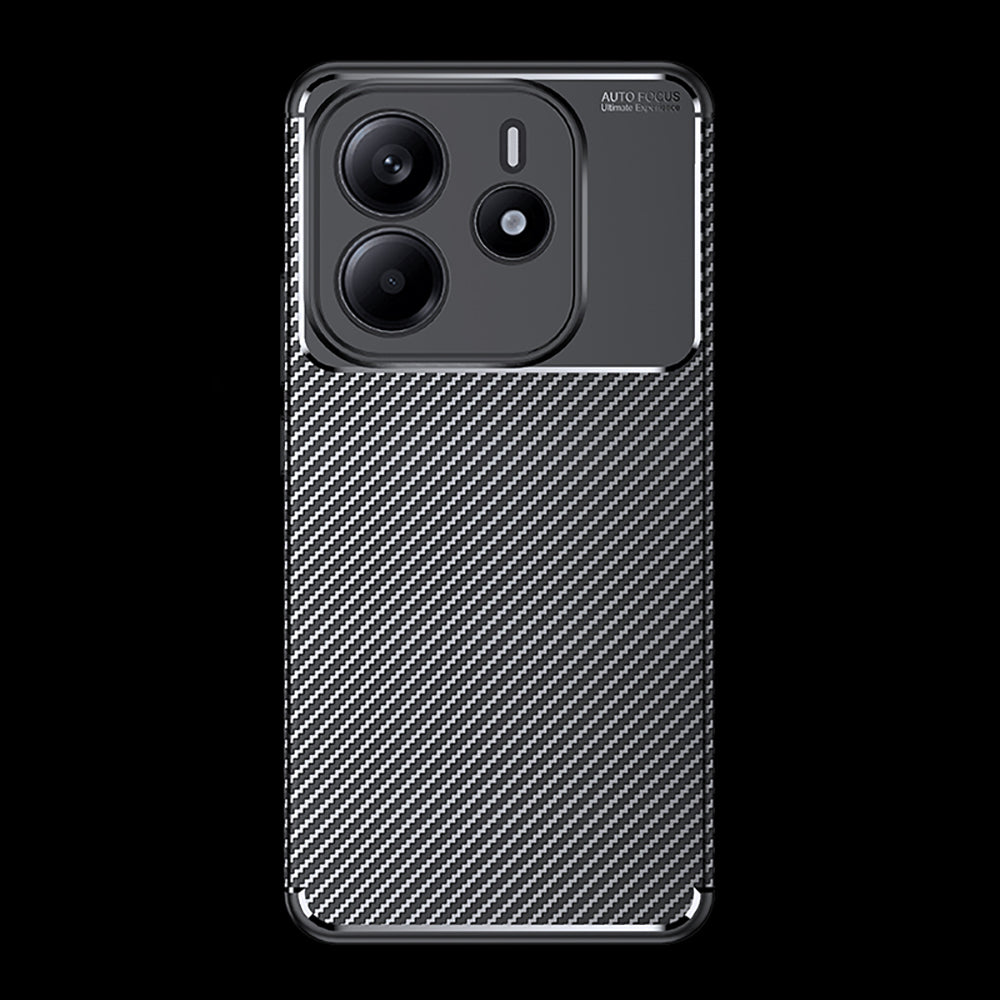 Xiaomi Redmi Note 14 4G Kılıf Zore Negro Silikon Kapak Siyah