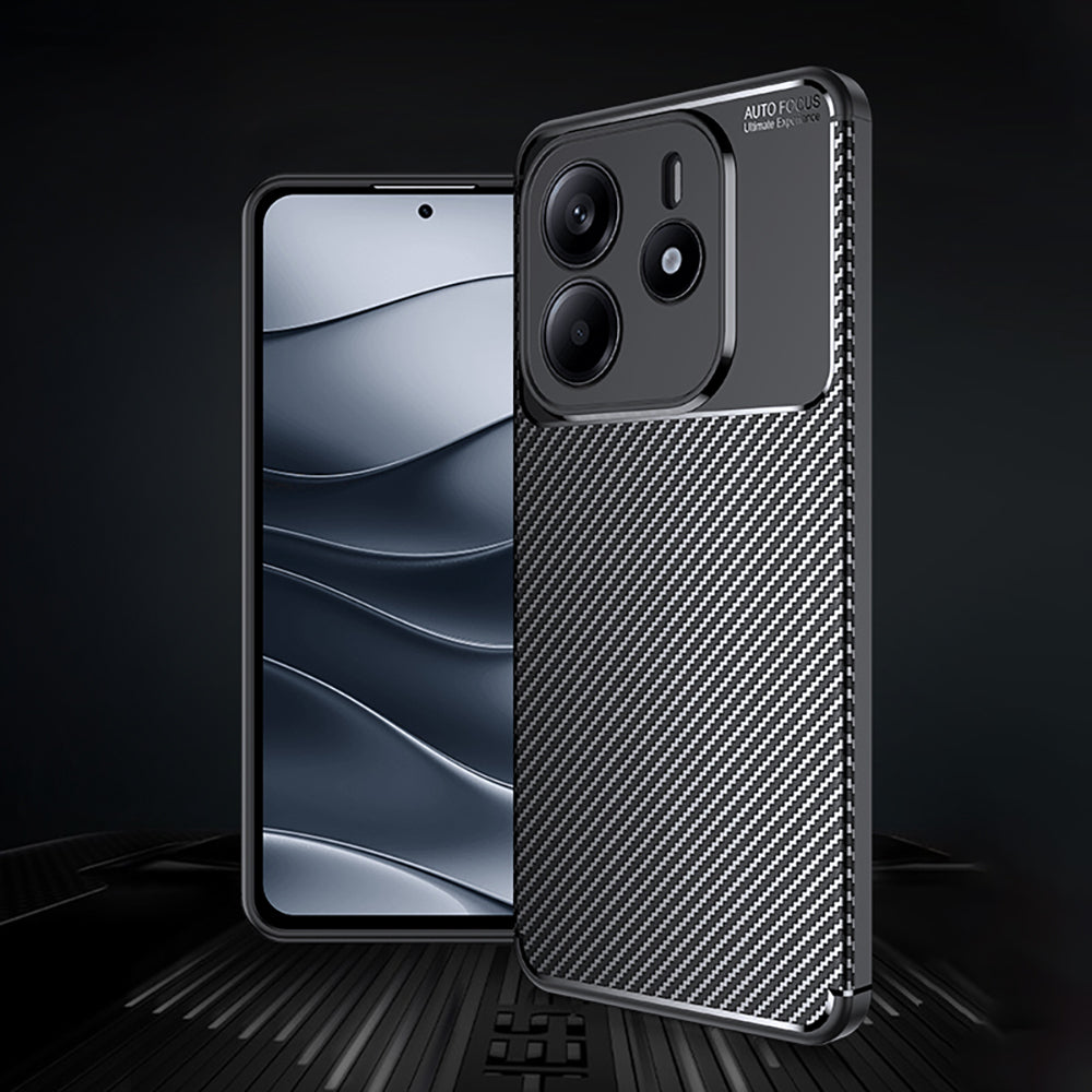 Xiaomi Redmi Note 14 4G Kılıf Zore Negro Silikon Kapak Siyah