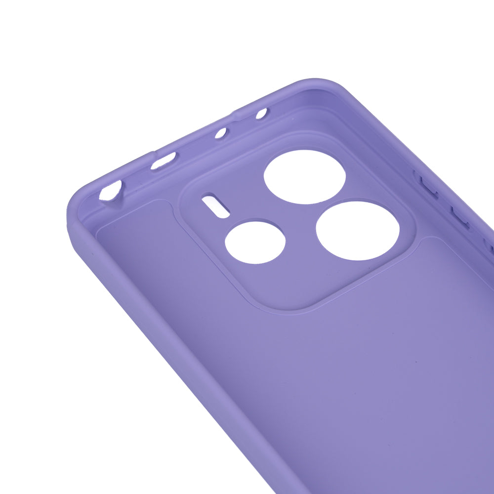 Xiaomi Redmi Note 14 5G Kılıf Zore Biye Silikon Kırmızı