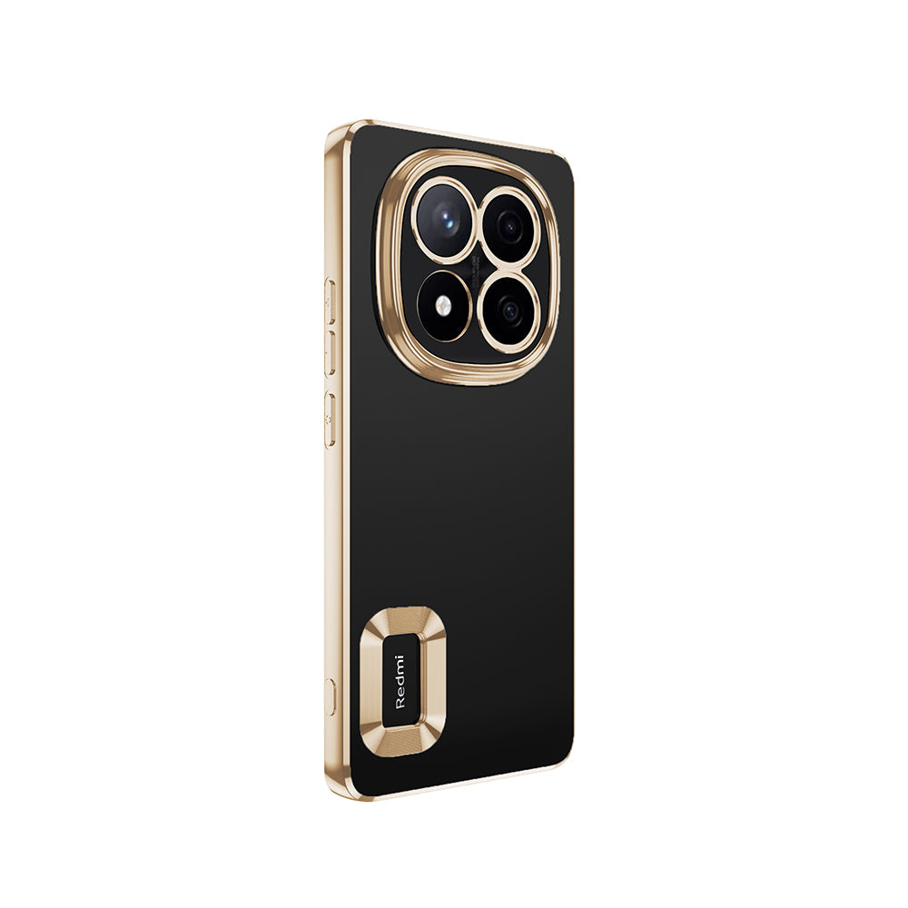 Xiaomi Redmi Note 14 Pro 4G Kılıf Kamera Korumalı Logo Gösteren Zore Omega Kapak Sierra Mavi