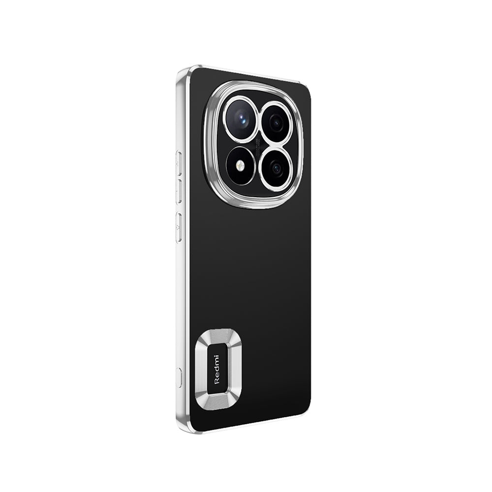 Xiaomi Redmi Note 14 Pro 4G Kılıf Kamera Korumalı Logo Gösteren Zore Omega Kapak Sierra Mavi