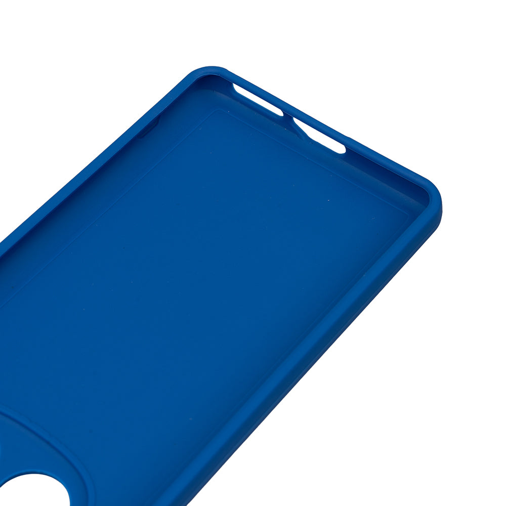 Xiaomi Redmi Note 14 Pro 4G Kılıf Zore Biye Silikon Mavi