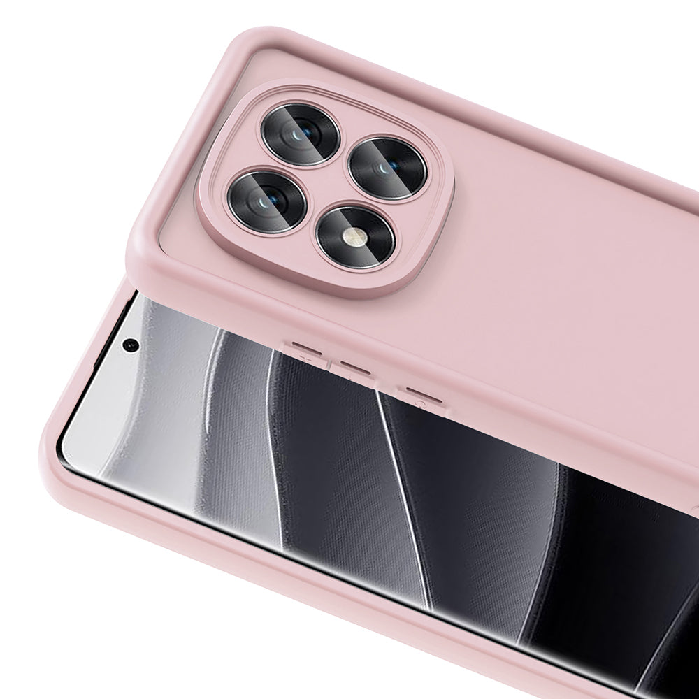 Xiaomi Redmi Note 14 Pro Plus Kılıf Kamera Korumalı Zore Ananas Kapak Mürdüm