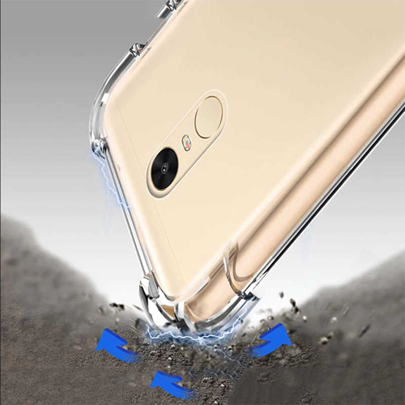 Xiaomi Redmi Note 3 Kılıf Zore Nitro Shock Silikon Renksiz