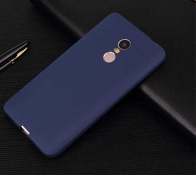 Xiaomi Redmi Note 4 Kılıf Zore İmax Silikon Kamera Korumalı Lacivert