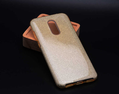 Xiaomi Redmi Note 4X Kılıf Zore Shining Silikon Gold