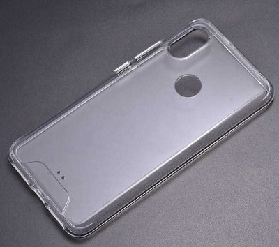 Xiaomi Redmi Note 5 Pro Kılıf Zore Gard Silikon Renksiz