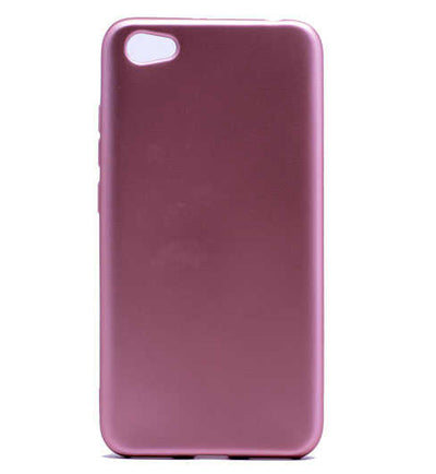 Xiaomi Redmi Note 5A Kılıf Zore Premier Silikon Kapak Gold