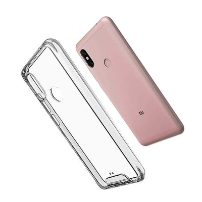 Xiaomi Redmi Note 6 Pro Kılıf Zore Gard Silikon Renksiz