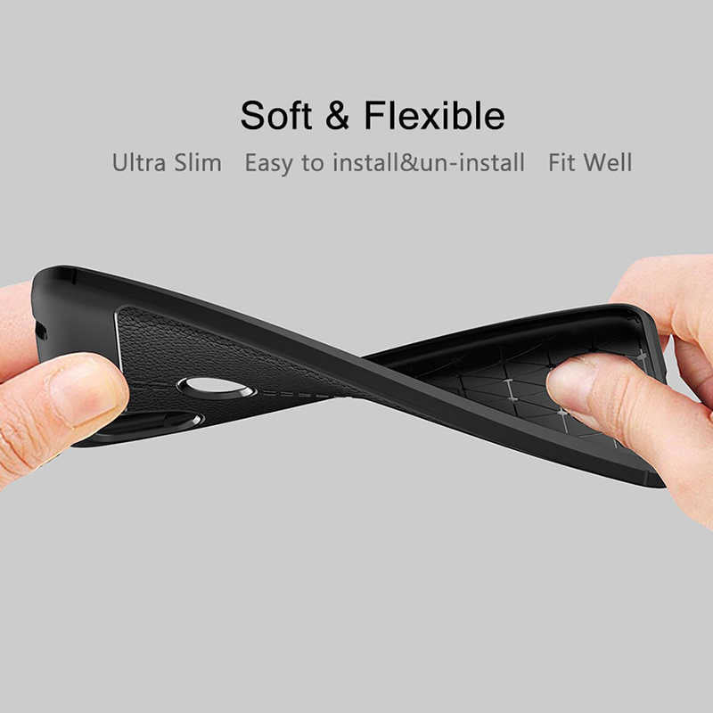 Xiaomi Redmi Note 6 Pro Kılıf Zore Niss Silikon Kapak Kırmızı