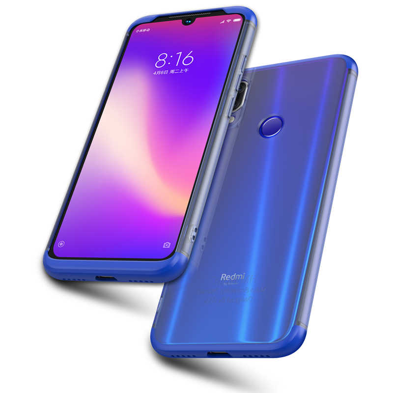 Xiaomi Redmi Note 7 Kılıf Zore Nili Kapak Kırmızı