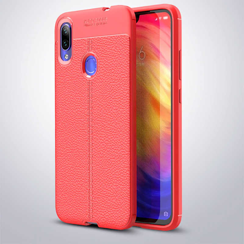 Xiaomi Redmi Note 7 Kılıf Zore Niss Silikon Kapak Lacivert