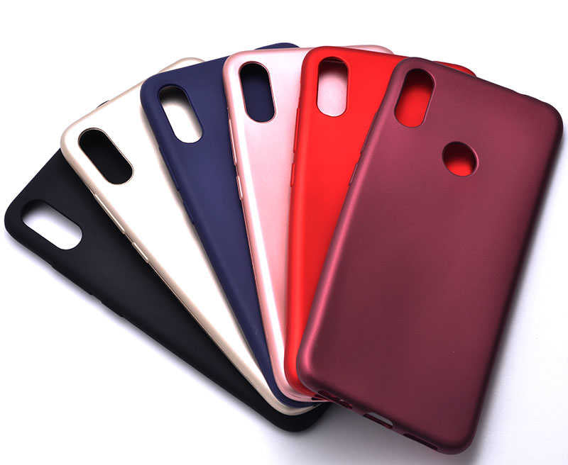 Xiaomi Redmi Note 7 Kılıf Zore Premier Silikon Kapak Gold