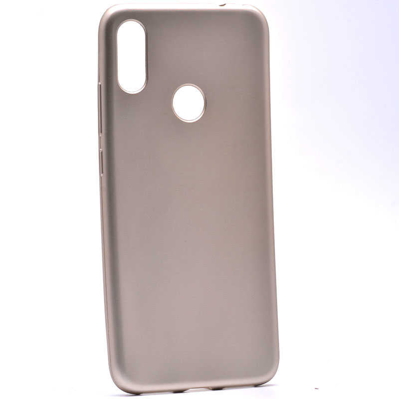 Xiaomi Redmi Note 7 Kılıf Zore Premier Silikon Kapak Gold