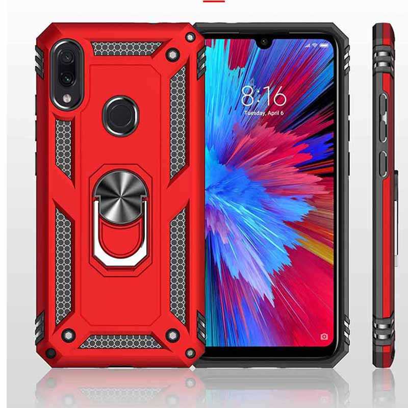 Xiaomi Redmi Note 7 Kılıf Zore Vega Kapak Gri