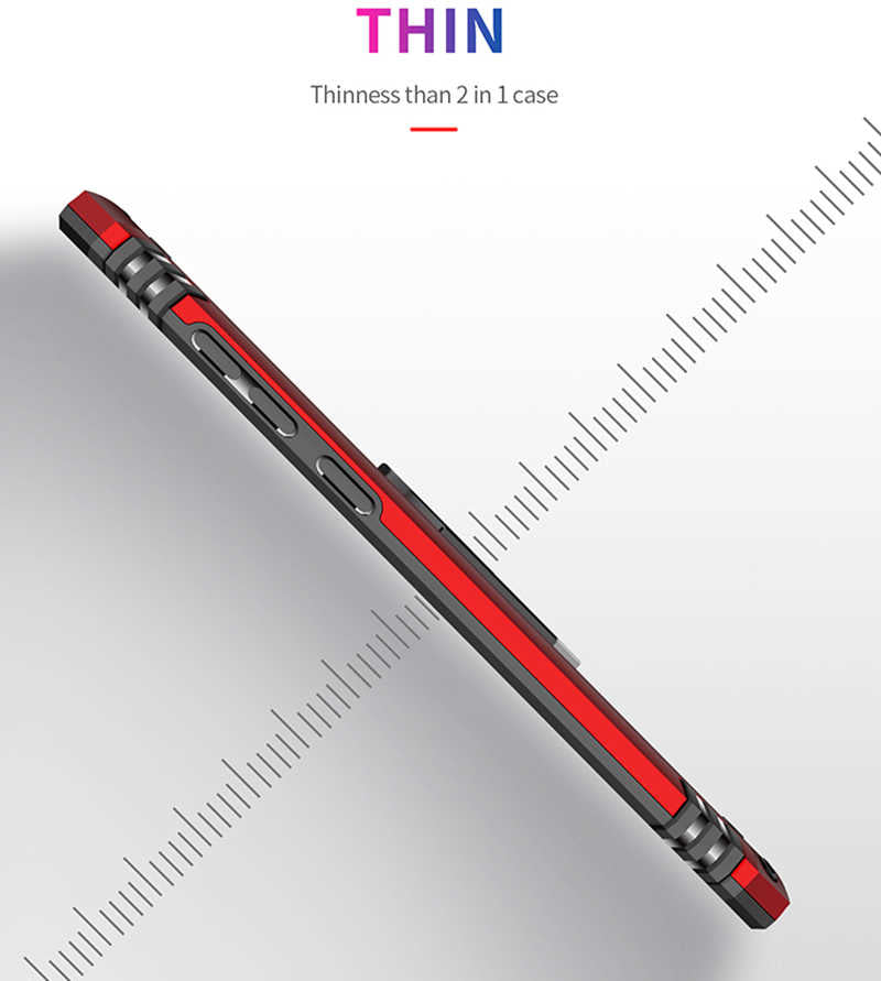 Xiaomi Redmi Note 7 Kılıf Zore Vega Kapak Gri