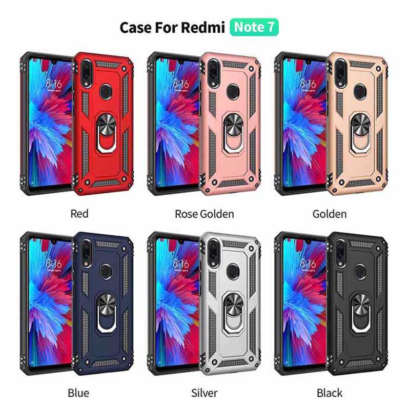 Xiaomi Redmi Note 7 Kılıf Zore Vega Kapak Gri