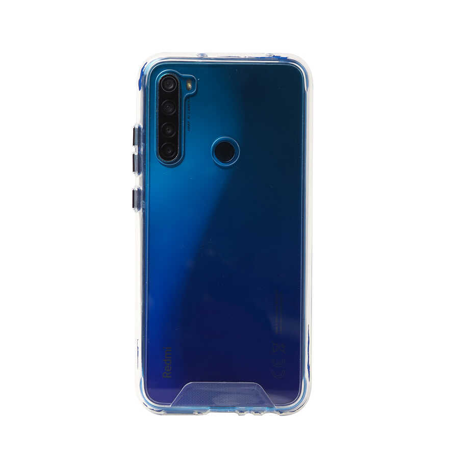 Xiaomi Redmi Note 8 Kılıf Zore Gard Silikon Renksiz