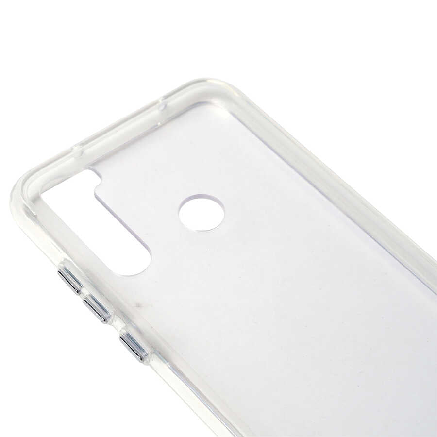 Xiaomi Redmi Note 8 Kılıf Zore Gard Silikon Renksiz
