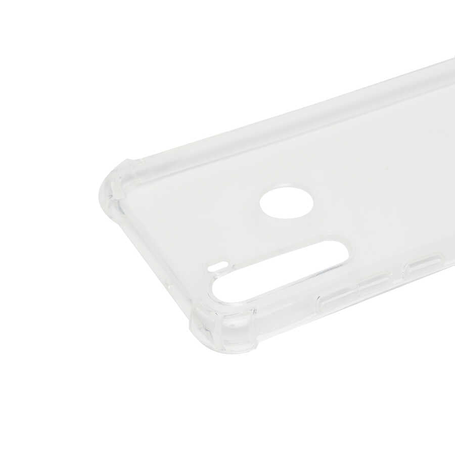 Xiaomi Redmi Note 8 Kılıf Zore Kamera Korumalı Nitro Anti Shock Silikon Renksiz