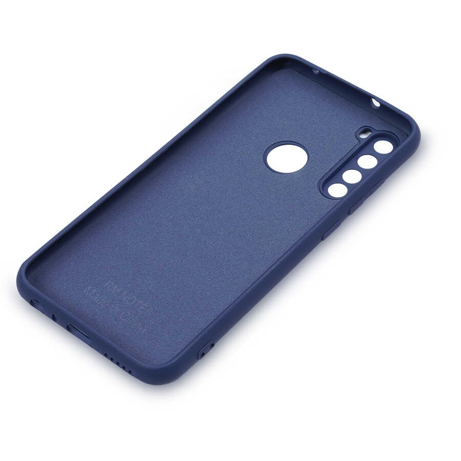 Xiaomi Redmi Note 8 Kılıf Zore Mara Lansman Kapak Koyu Mor