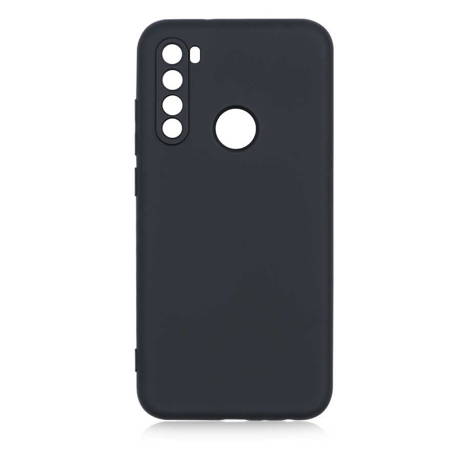 Xiaomi Redmi Note 8 Kılıf Zore Mara Lansman Kapak Siyah