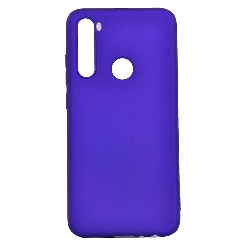 Xiaomi Redmi Note 8 Kılıf Zore Premier Silikon Kapak Saks Mavi
